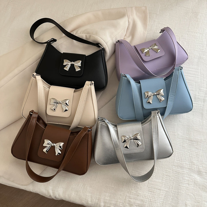 Stylish Bow Accent Handbag Kalsten