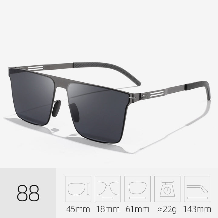 Modern Square Frame Sunglasses Kalsten