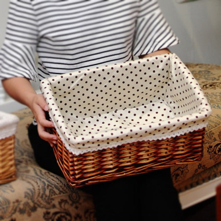 Basket with cotton lining Kalsten