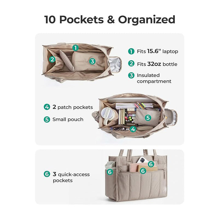 Practical cooler bag with removable organizer Kalsten