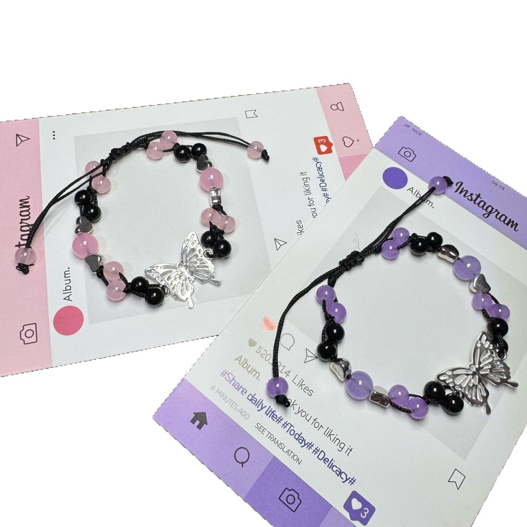 Butterfly Charm Adjustable Bracelet Kalsten