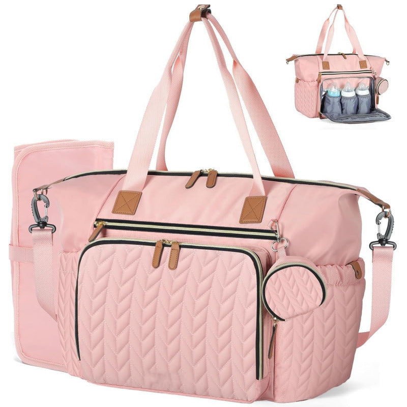Elegant diaper bag with insulated compartments Kalsten