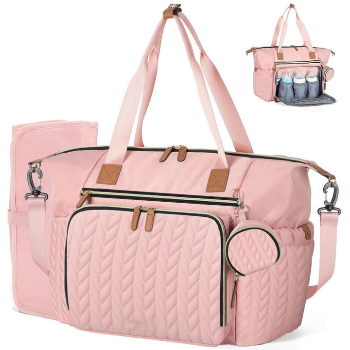Elegant diaper bag with insulated compartments Kalsten