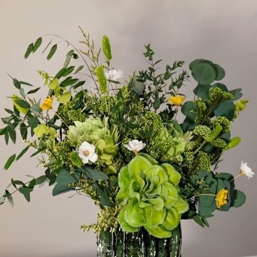 Lush Botanical Floral Arrangement