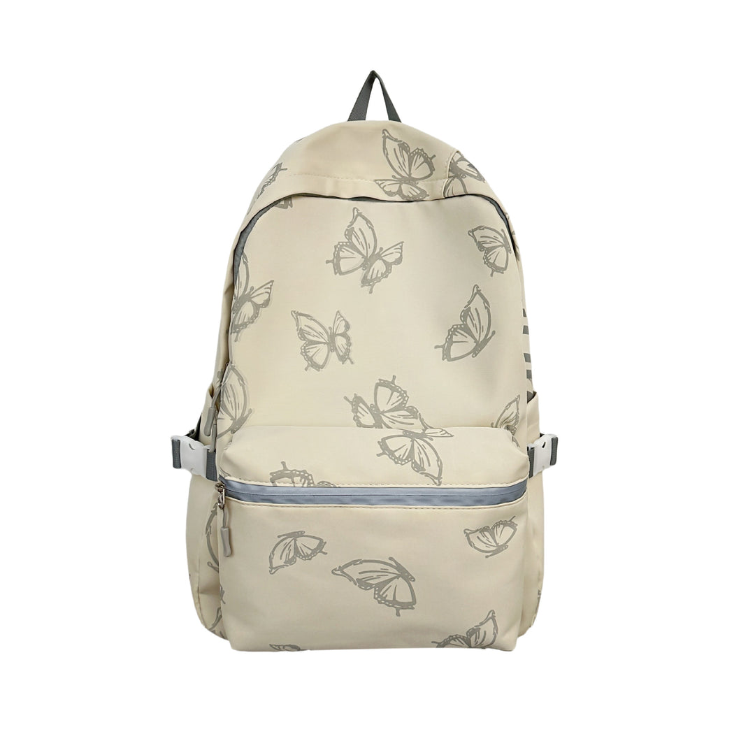 Stylish Butterfly Print Backpack Kalsten