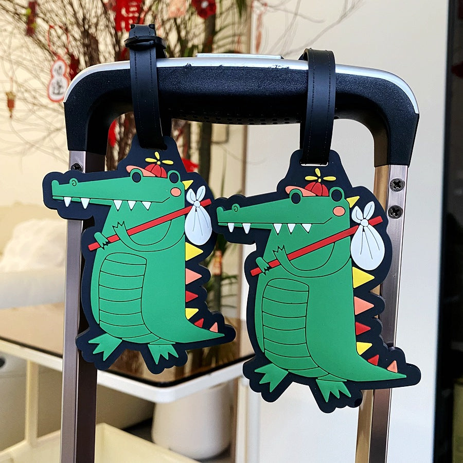 Fun Crocodile Luggage Tag Kalsten
