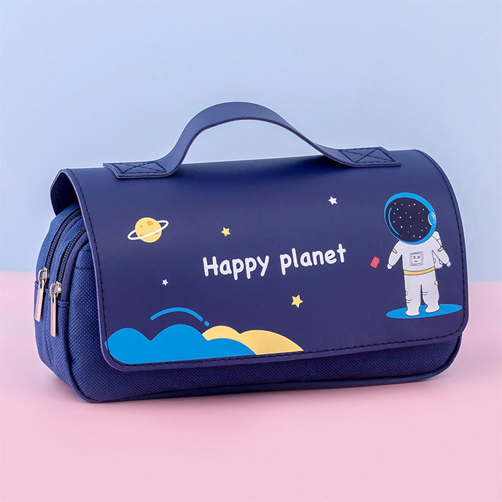 Stylish Astronaut-themed Pencil Case Kalsten