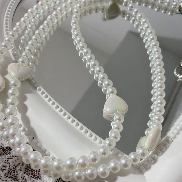 Elegant Pearl Beaded Eyewear Holder Kalsten