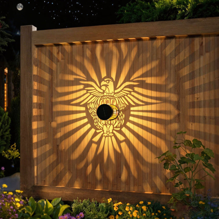 Decorative Solar RGB Mandala Projection Wall And Stake Garden Light Kalsten