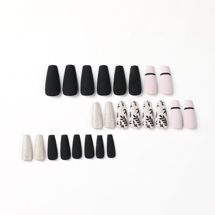 Artful Nail Extensions with Elegant Decoration Kalsten