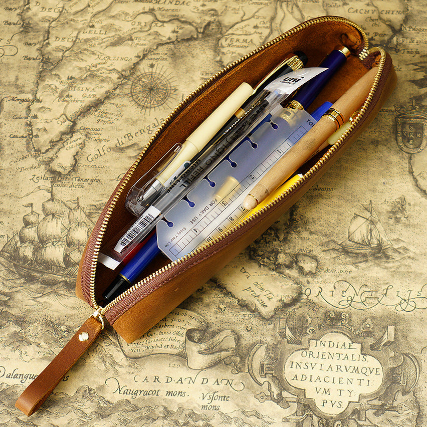 Premium Leather Pencil Holder