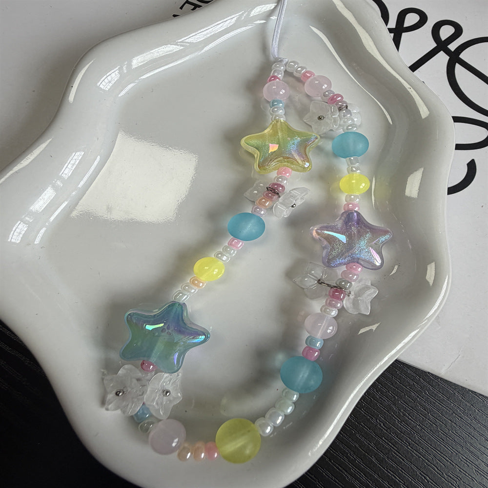 Decorative Star Beaded Eyewear Lanyard Kalsten