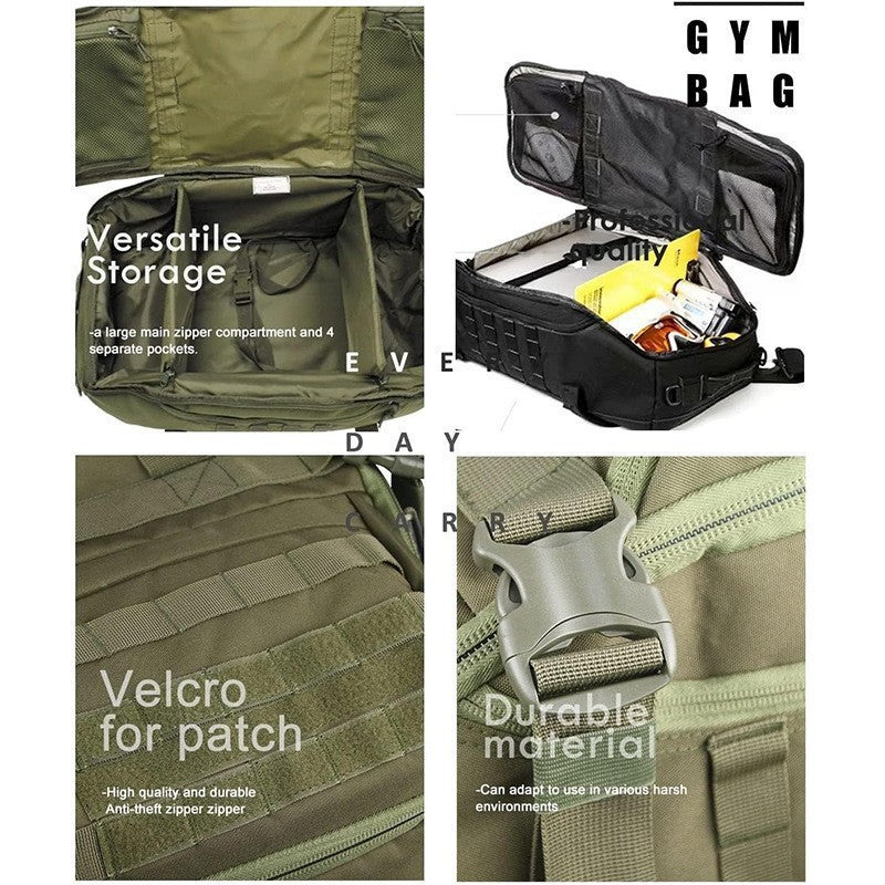 Tactical sports bag with multiple compartments Kalsten