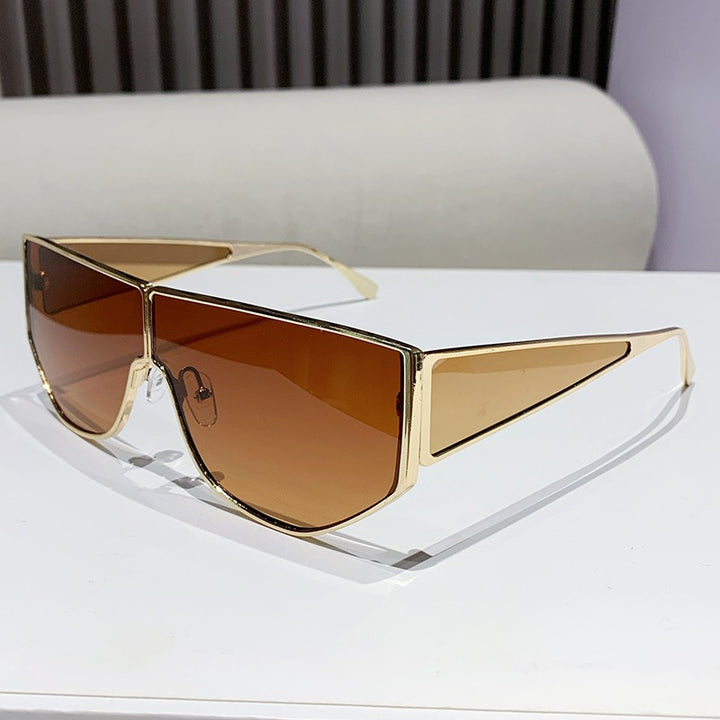 Men's Bold Statement Shield Sunglasses Kalsten
