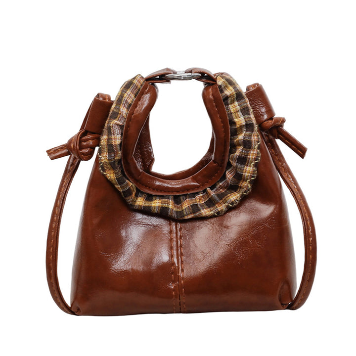 WoStylish Handcrafted Leather Bucket Bag Kalsten