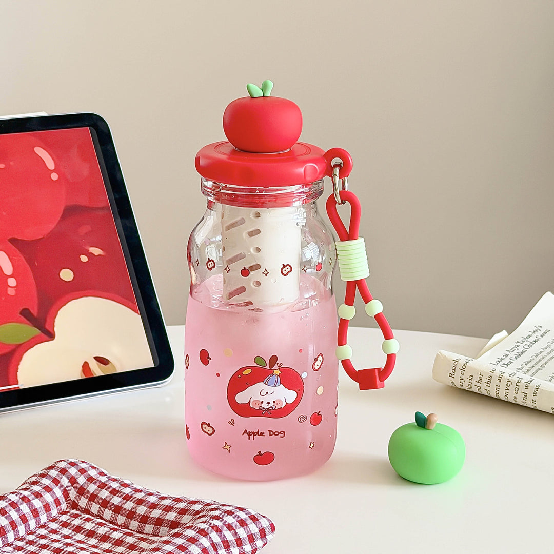 Women's creative drinking bottle with fruit motif Kalsten