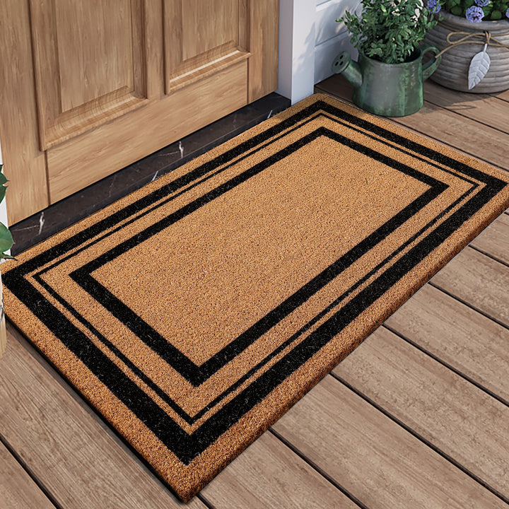 Unisex Leaf Pattern Entrance Mat Kalsten