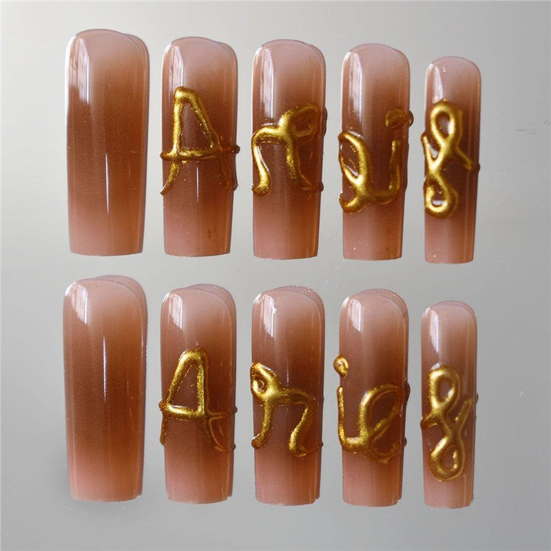 Artistic Press-On Nail Extensions Kalsten
