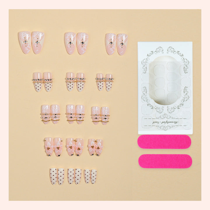 Premium Decorative Press-On Nail Collection Kalsten