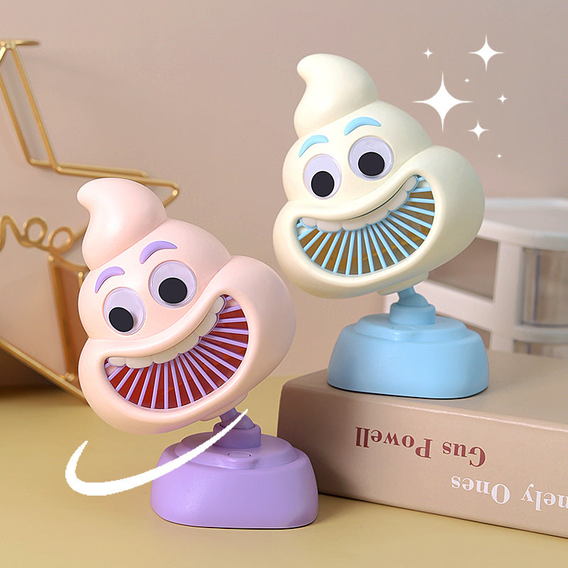 Ladies playful USB table fan Kalsten