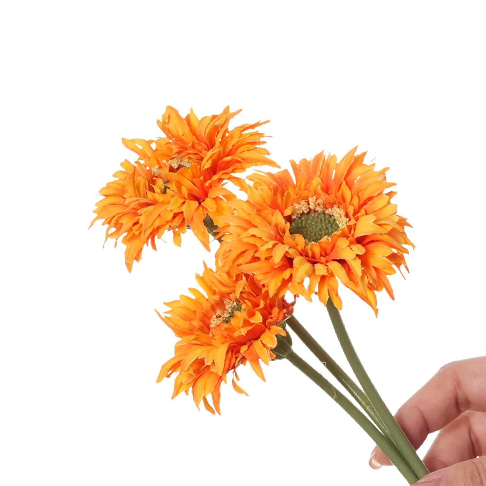 Lifelike Gerbera Daisy Stem