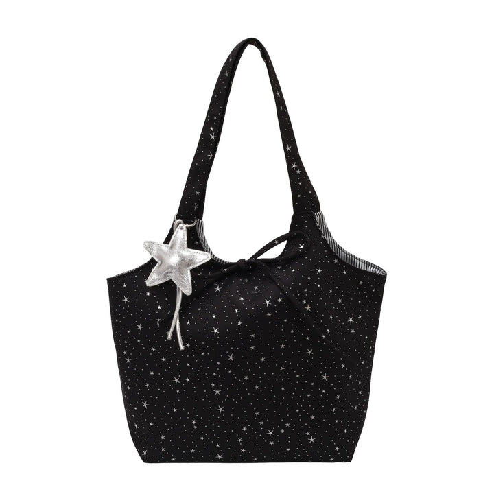 Stylish Multi-Pocket Canvas Tote Bag