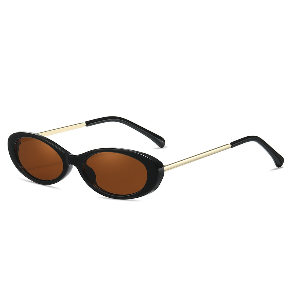 Retro-Inspired Oval Frame Sunglasses Kalsten