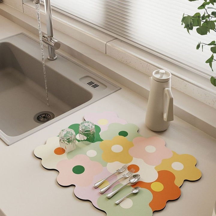 Decorative Kitchen Sink Mat Kalsten