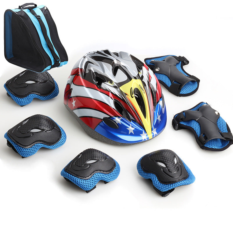 Safety Helmet and Protective Gear Set Kalsten