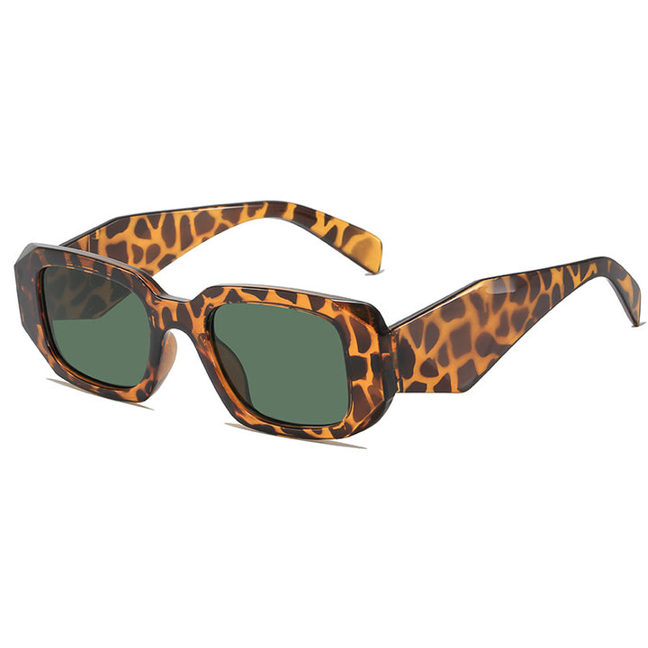 Bold Leopard Print Oversized Sunglasses Kalsten