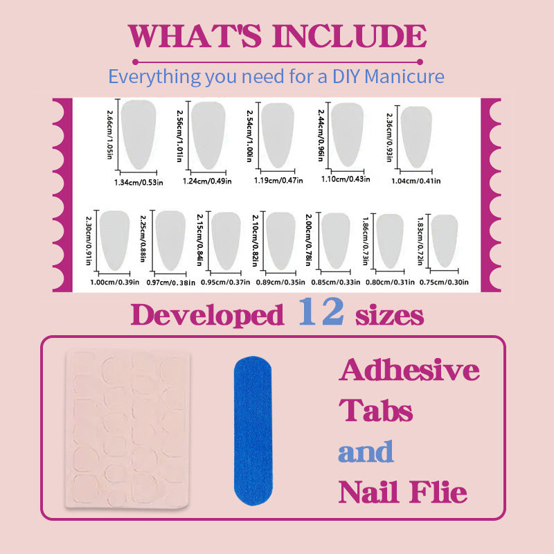 Halloween Artificial Nail Set with Playful-Spooky Designs Kalsten