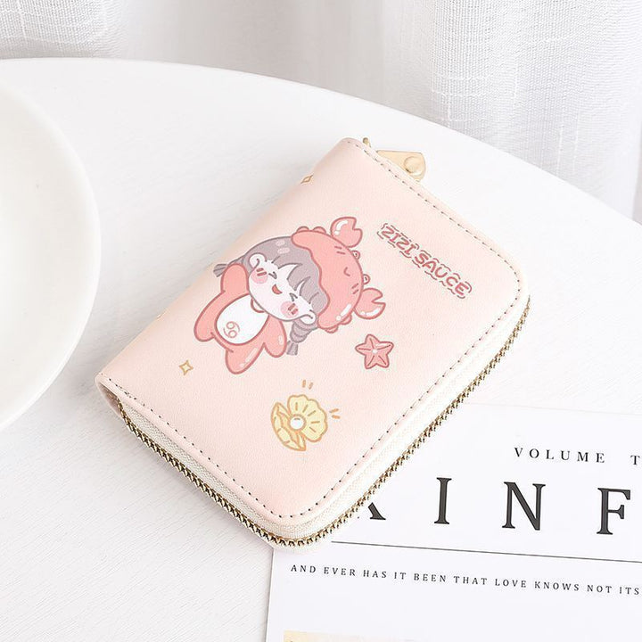 Cute Cartoon Character Zip Wallet Kalsten