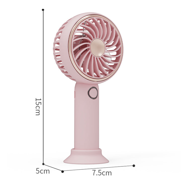 Ladies portable mini fan with ergonomic design Kalsten