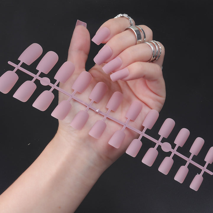 Matte Finish Press-On Nail Set Kalsten
