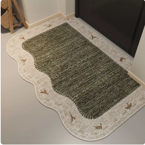 Scalloped Edge Area Mat