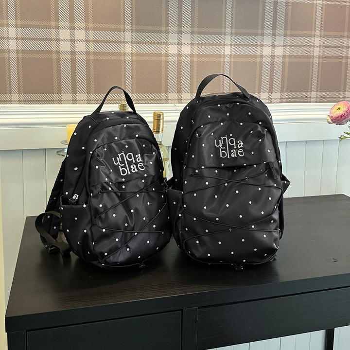 Stylish Lightweight Polka Dot Backpack Kalsten