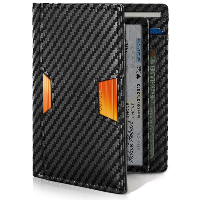 Slim RFID-Blocking Leather Cardholder Kalsten