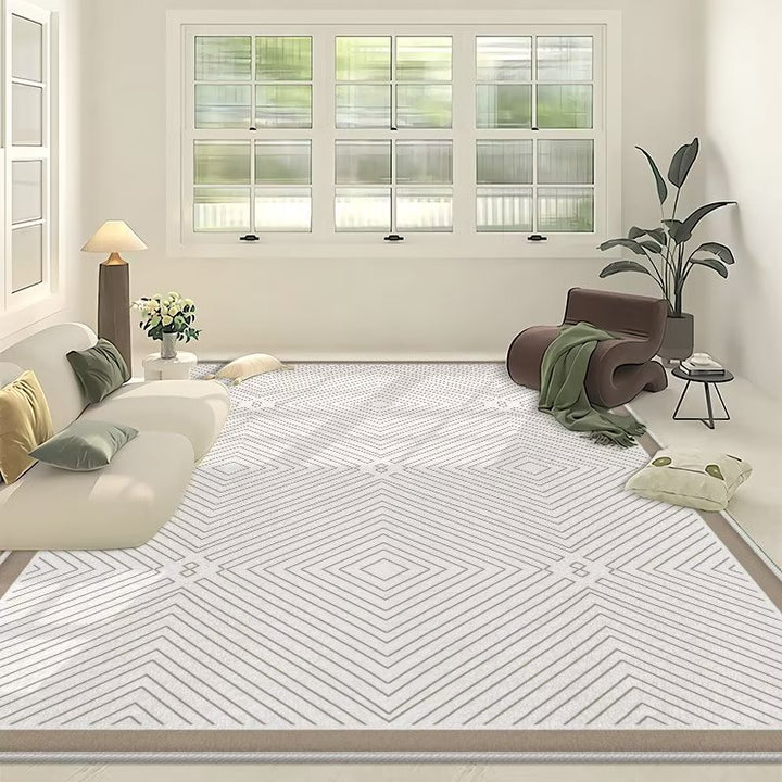 Geometric Pattern Area Rug Kalsten
