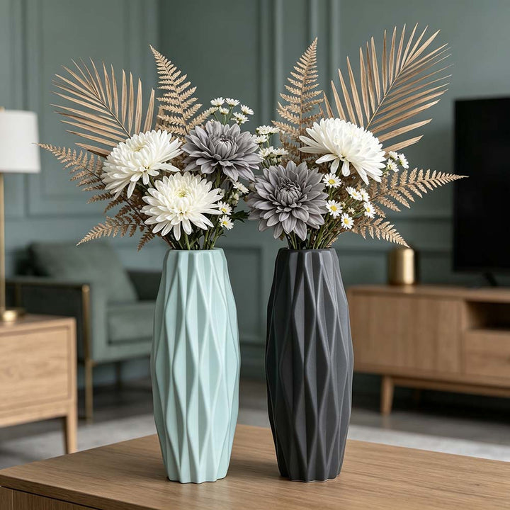 Textured Decorative Vase Kalsten