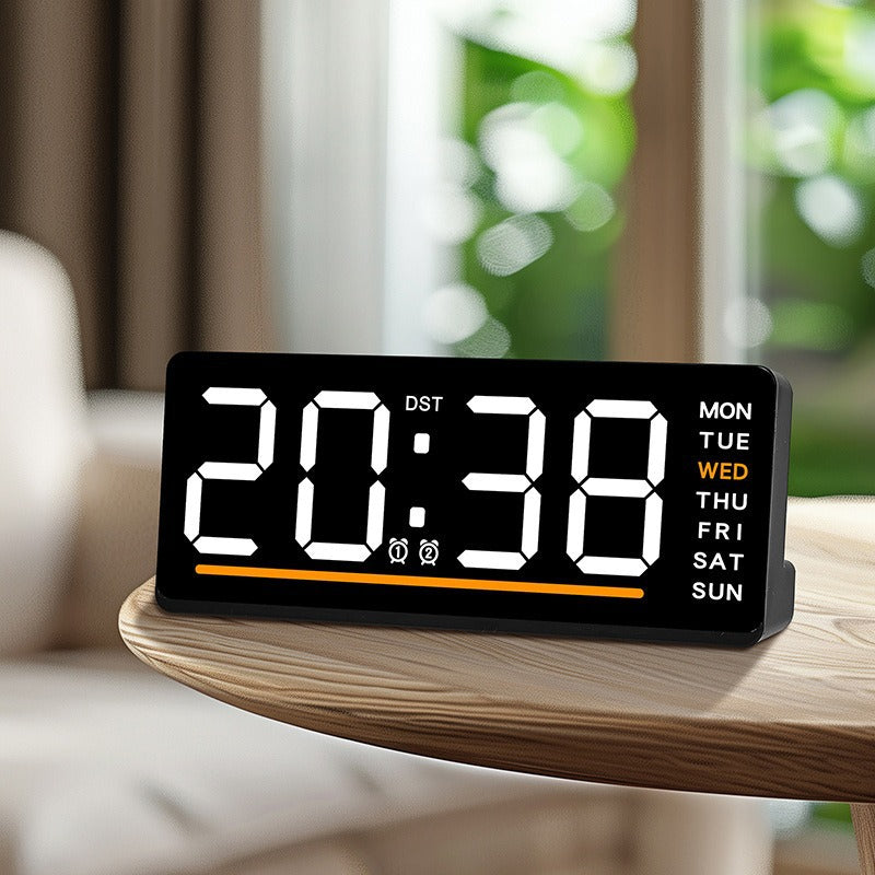 Digital wall clock with LED display Kalsten