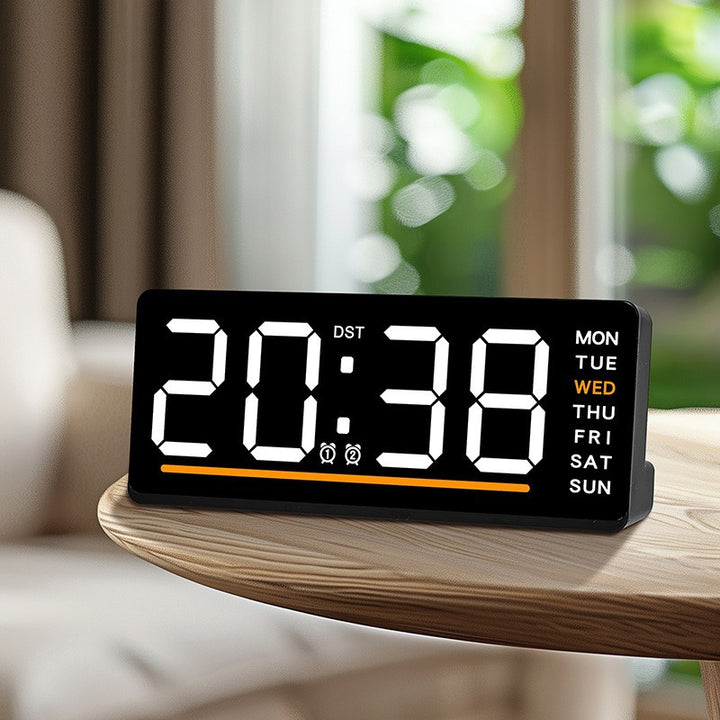 Digital wall clock with LED display Kalsten