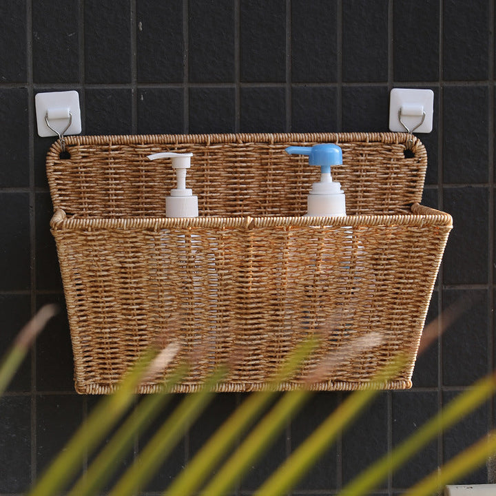 Handwoven Rectangular Storage Basket Kalsten