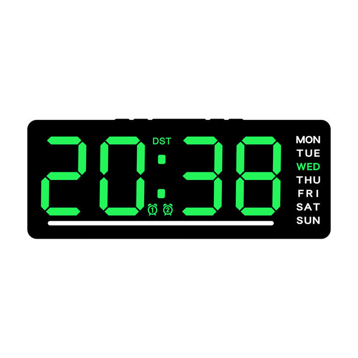 Digital LED Alarm Clock with Large, Clear Display and Multiple Alarm Functions Kalsten