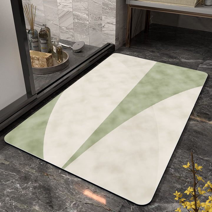 Abstract Modern Bath Mat Kalsten