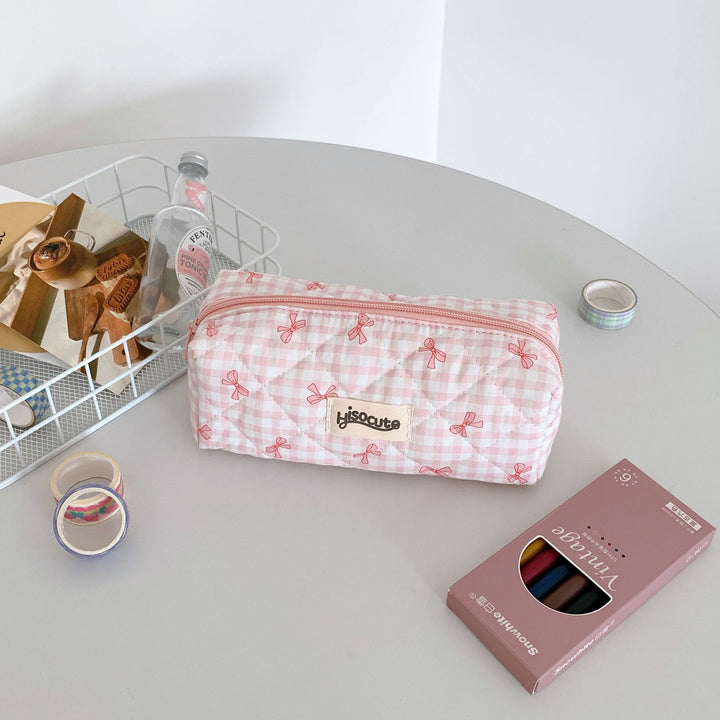 Stylish Quilted Pencil Case Kalsten