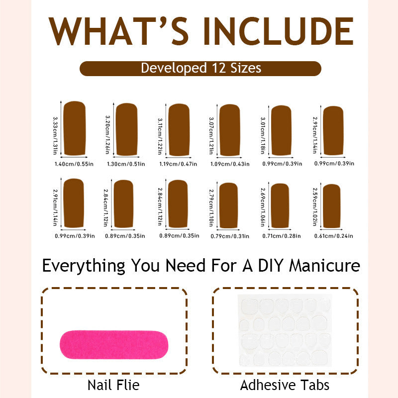 Artificial nail set with luxurious accents and elegant designs Kalsten