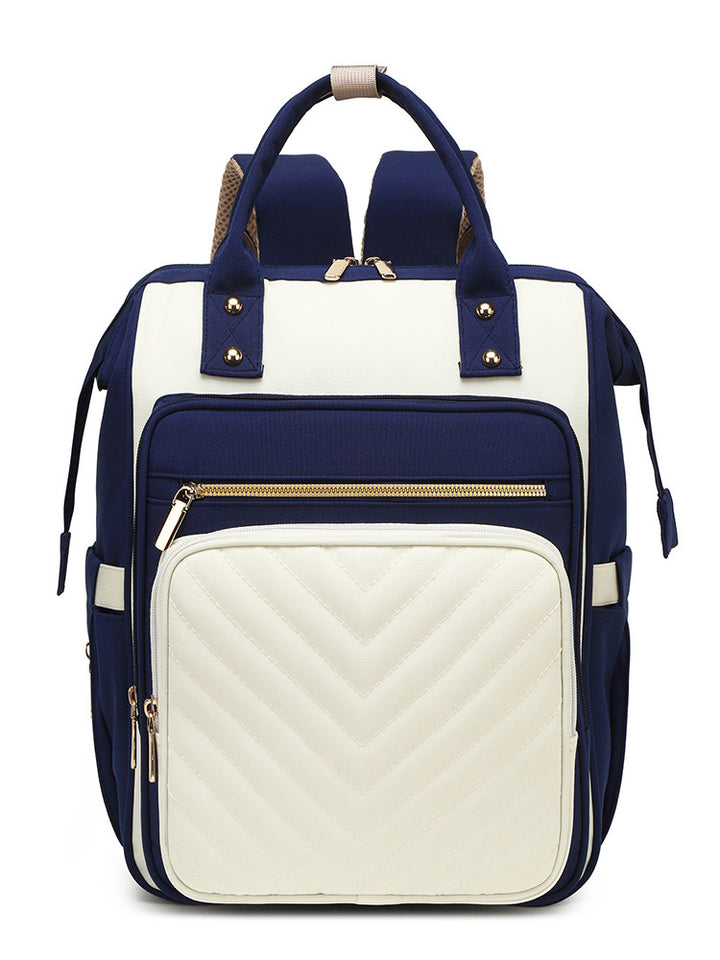 Trendy Quilted Multi-Functional Backpack Kalsten