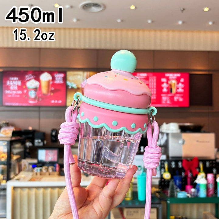 Women creative Cupcake water bottle Kalsten