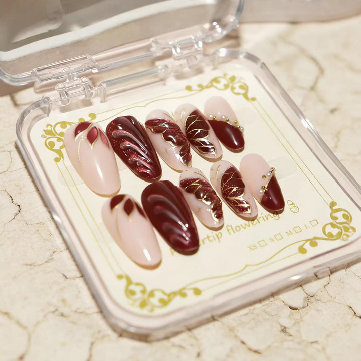 Decorative Press-On Nail Art Extensions Kalsten