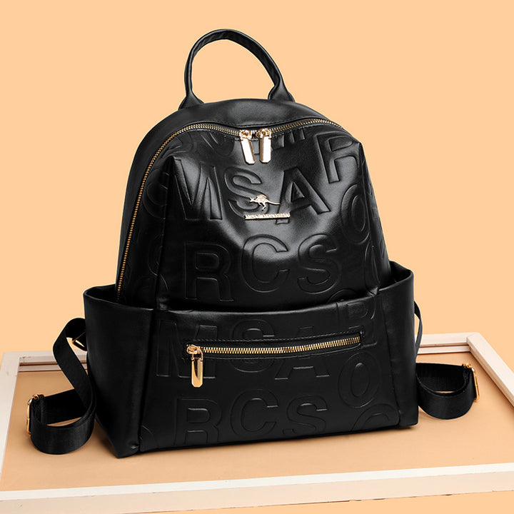 Stylish Leather Backpack